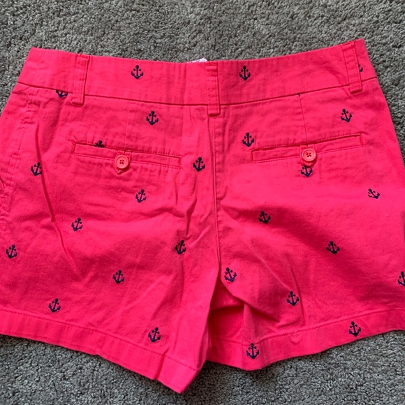 British Khaki anchor patterned shorts - Picture 2 of 4
